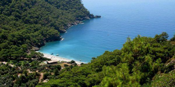 kabak koyu bisiklet parkuru