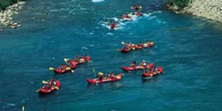 Türkiye'de Rafting "Akarsu Turizmi"