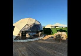 Green Glamping Dome