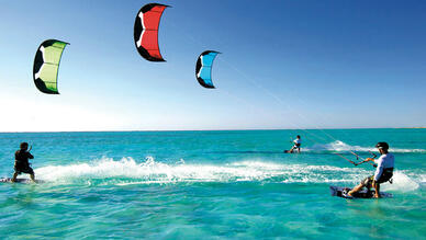 Çeşmede Kitesurf