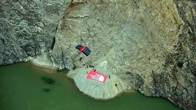 Erzincan'da Base Jump