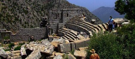 Termessos Antik Tiyatro - Görsel 1