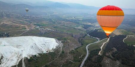 Pamukkale balon turu nerede yapılıyor, kaç TL? Pamukkale balon turu saat kaçta?