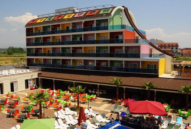 Görsel 1 : Blue Paradise Side Hotel  - All Inclusive, Side, Açık Yüzme Havuzu
