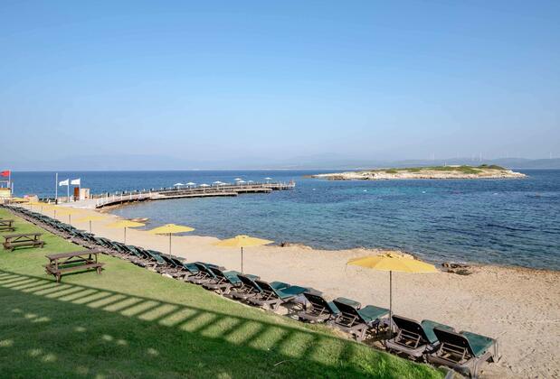 Görsel 2 : Euphoria Aegean Resort &amp; Thermal, Seferihisar, Plaj