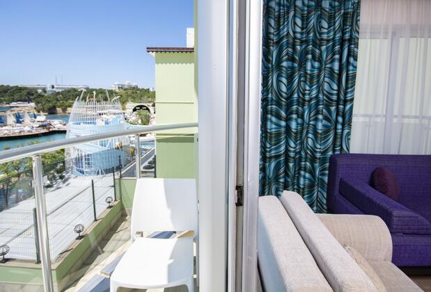 Görsel 2 : Orange County Resort Hotel Alanya - All Inclusive, Alanya, Standard Oda, Balkon Manzarası