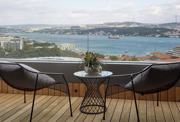 Görsel 1 : Gezi Hotel Bosphorus, Istanbul, a Member of Design Hotels, İstanbul, Designers' Suite, Teras/Veranda