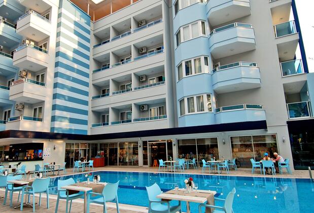 Görsel 1 : Kleopatra Ramira Hotel - All Inclusive, Alanya, Açık Yüzme Havuzu