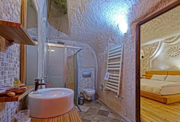 Görsel 2 : La Casa Cave, Nevşehir, Comfort Cave Suite, Banyo