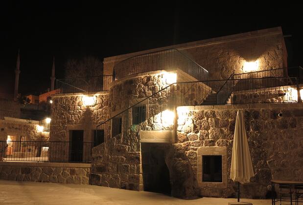 Görsel 2 : Cappadocia Ihlara Mansions &amp; Caves, Güzelyurt, Double or Twin Cave Room, Teras/Veranda