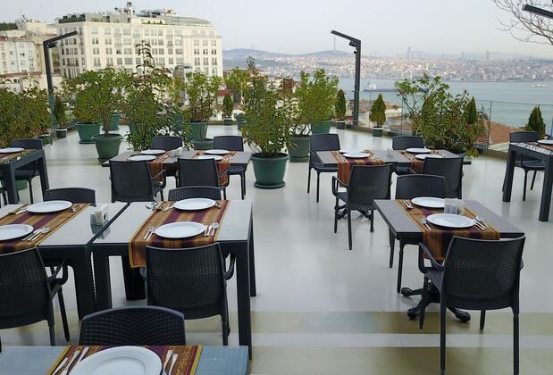 Görsel 2 : Style Star Hotel Cihangir, İstanbul, Teras/Veranda