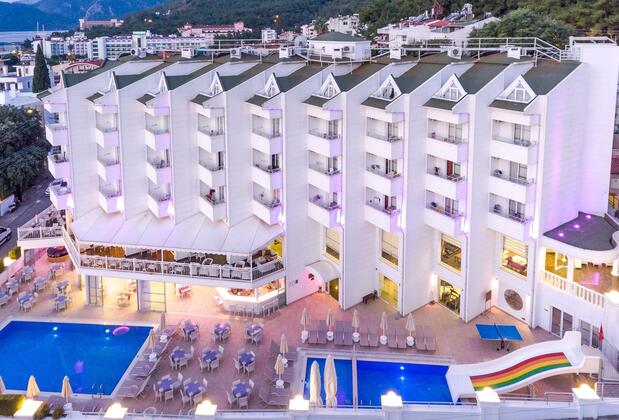 Görsel 2 : Ideal Piccolo Hotel - All Inclusive - Adults Only, Marmaris, Havadan Görünüm