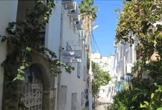 White and Blue Bodrum