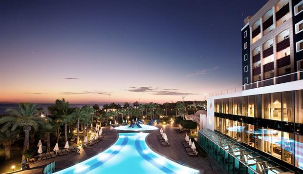 Kamelya Selin Hotel - All Inclusive, Side, Otelin Önü - Akşam/Gece