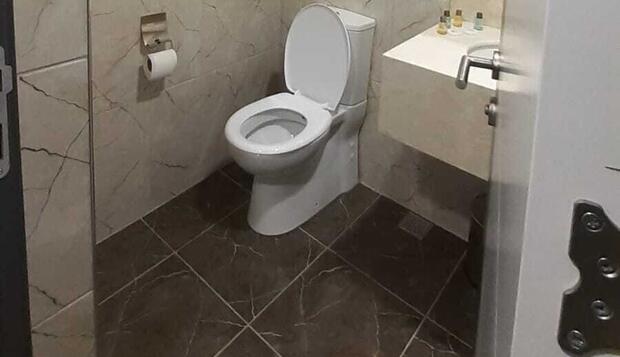 Görsel 18 : Bois Hotel &amp; Cafe &amp; Restaurant, Trabzon, Superior Oda, Banyo