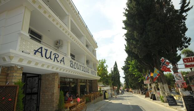 Görsel 1 : Aura Boutique Hotel, Side, Otelin Önü