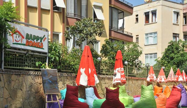 Görsel 2 : Happy Homes Apart Hotel, Alanya, Bahçe