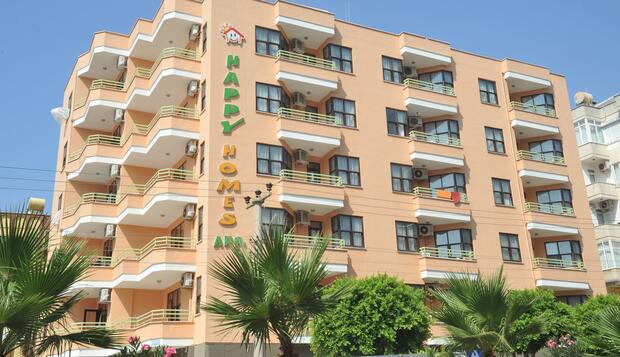 Görsel 1 : Happy Homes Apart Hotel, Alanya, Otelin Önü
