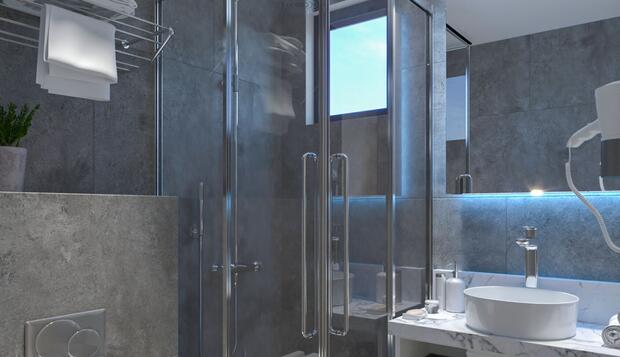 Görsel 12 : Panorama Hotel - All Inclusive, Alanya, Standard İki Ayrı Yataklı Oda, Banyo