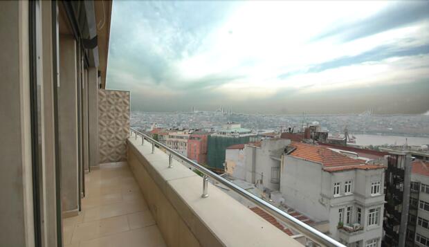 Görsel 2 : Tunel Residence, İstanbul, Superior Oda, Deniz Manzaralı, Balkon