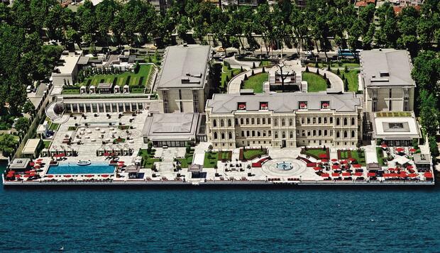 Four Seasons Hotel Istanbul at the Bosphorus, İstanbul, Havadan Görünüm
