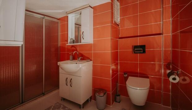 Nostaljik Suites, Antakya, Family Süit (Retro), Banyo