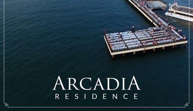 Arcadia Apart Residence, Atakum, Otelin ön cephesi