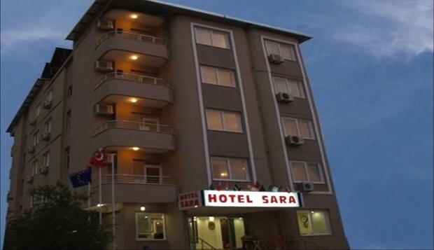 Görsel 1 : Harbiye Sara Hotel, Antakya, Otelin Önü - Akşam/Gece