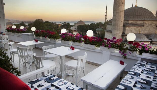 Görsel 2 : Sultanahmet Hotel, İstanbul, Teras/Veranda