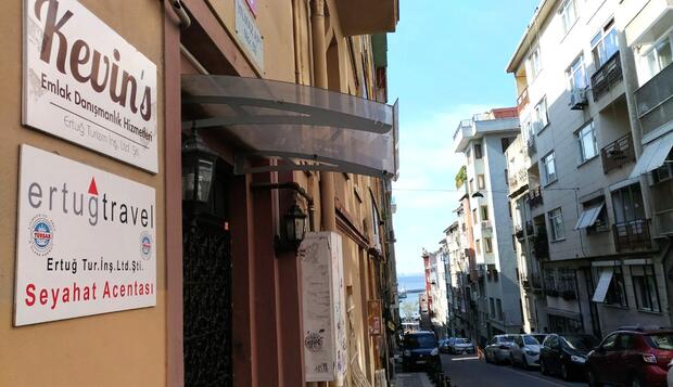Kevin's Hostel, İstanbul, Otel Girişi