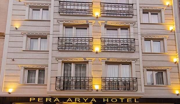 Görsel 23 : Pera Arya Hotel, İstanbul, Teras/Veranda