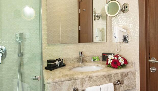 Görsel 75 : Grand Makel Hotel Topkapi, İstanbul, Standard Oda, Deniz Manzaralı, Banyo Lavabosu