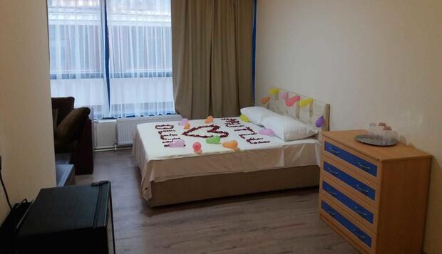 Yeni Caglayan Otel, İstanbul, Family Oda, Şehir Manzaralı, Oda