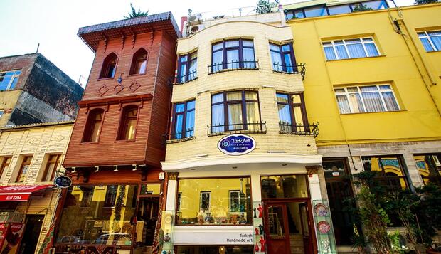 Turk Art Hotel, İstanbul, Dış mekân detayı