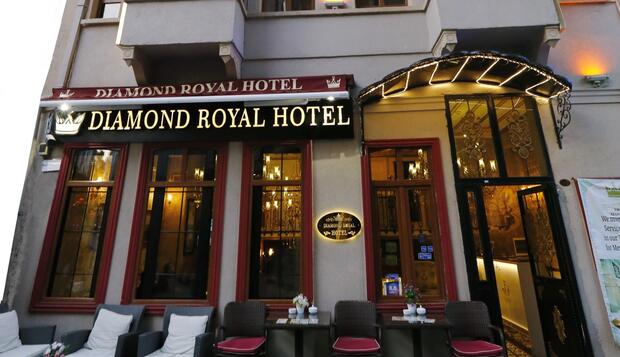 Diamond Royal Hotel, İstanbul, Bahçe