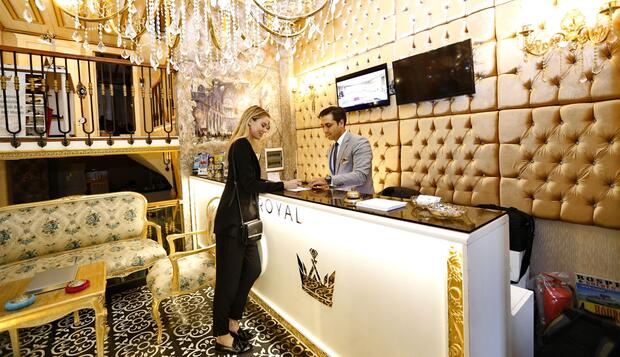 Diamond Royal Hotel, İstanbul, Resepsiyon