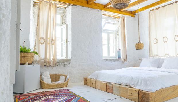 Görsel 1 : Bo Boutique Hotel Alacati, Çeşme, Traditional Tek Büyük Yataklı Oda, Oda