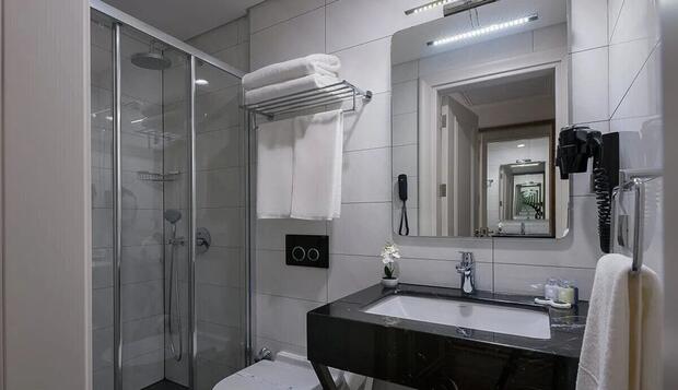 Istanbul Airport Express Hotel, Arnavutköy, Standard Tek Büyük veya İki Ayrı Yataklı Oda, Banyo