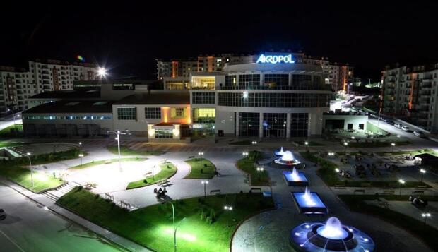 Görsel 2 : AKROPOL TERMAL ŞEHİR, Beypazarı, Otelin Önü - Akşam/Gece