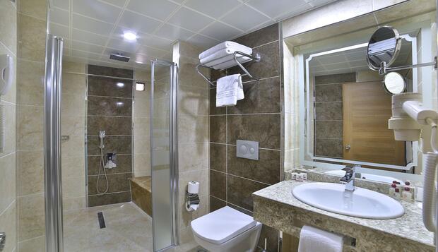 Marathon Hotel, Elazığ, Tek Büyük veya İki Ayrı Yataklı Oda, Banyo