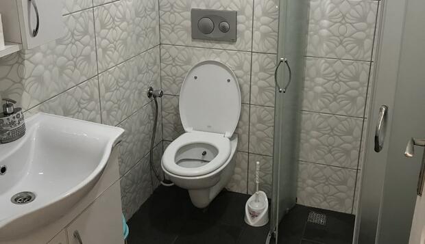 Amintas Hostel &amp; Motel, Fethiye, Ortak Ranzalı Oda, Karma Ranzalı Oda, Banyo