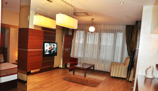 Padya Otel, Ordu, Standard Süit, Deniz Manzaralı, Oturma Alanı