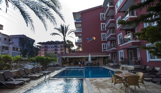 Görsel 2 : My Home Apart Hotel, Alanya, Açık Yüzme Havuzu