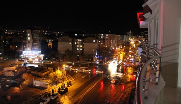 Bayrakdar Butik Apart, Aksaray, Otelden şehir manzarası