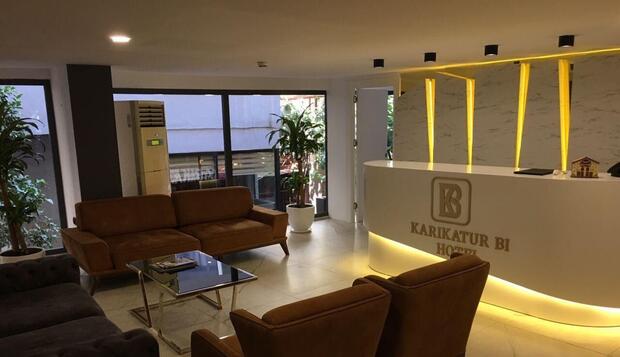 Görsel 2 : karikatur bi hotel, Alanya, Resepsiyon