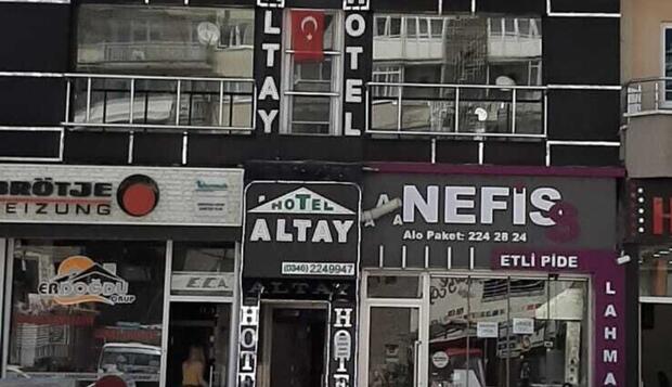 Görsel 1 : Altay Hotel, Sivas, Otelin Önü