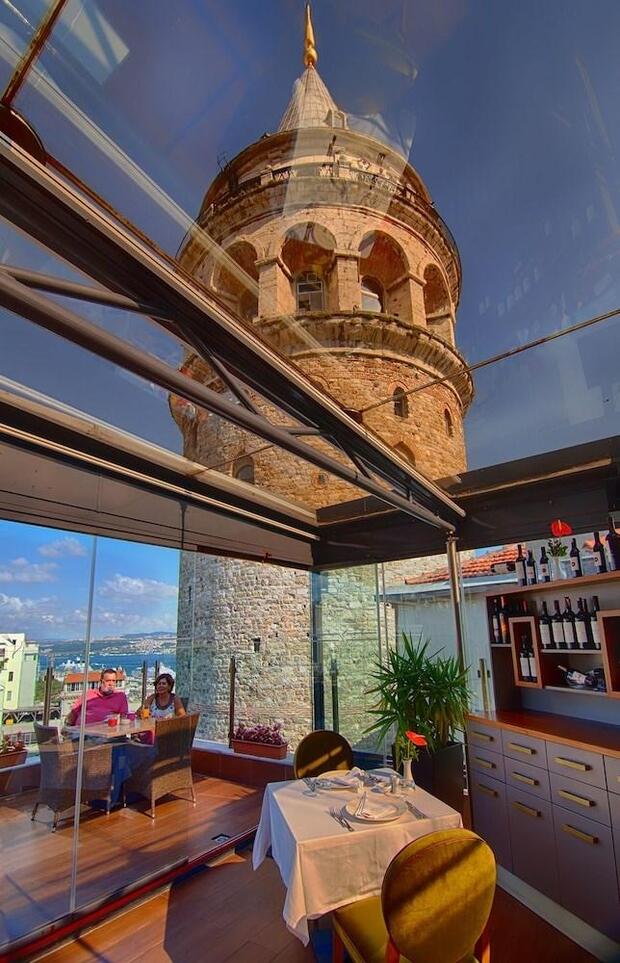 Görsel 2 : Anemon Galata Hotel - İstanbul - Restoran