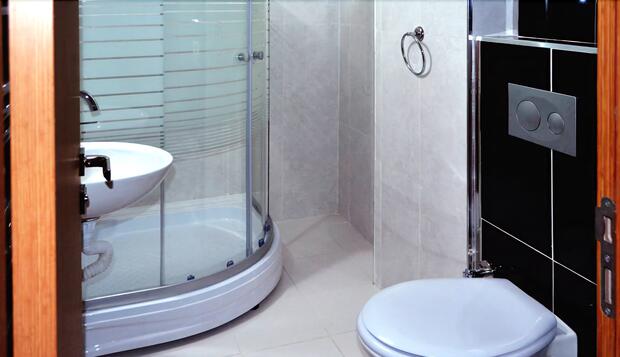Görsel 7 : Atay Pansiyon, Kütahya, Classic Tek Büyük Yataklı Oda, Banyo