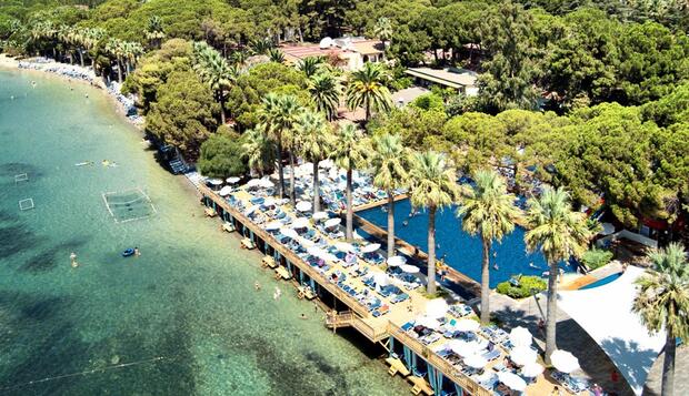Görsel 1 : Omer Holiday Resort - All Inclusive, Kuşadası, Havadan Görünüm