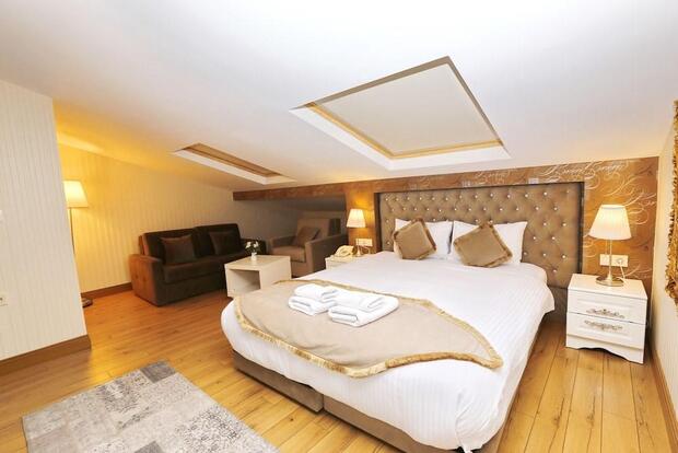 Diamond Royal Hotel - İstanbul - Yatak Odası